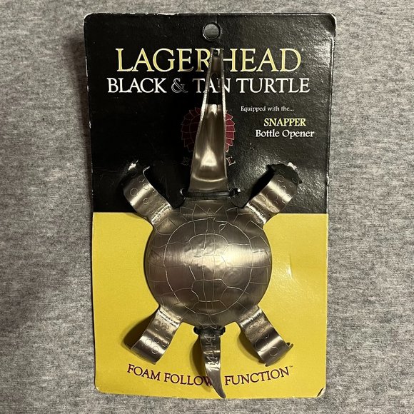 Lagerhead Black & Tan Turtle. - Picture 1 of 8